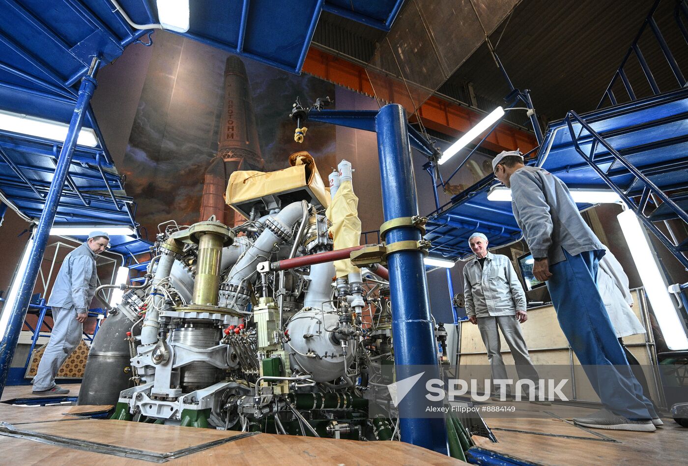 Russia Space Rocket Engine Manufacturing