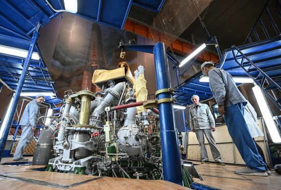 Russia Space Rocket Engine Manufacturing