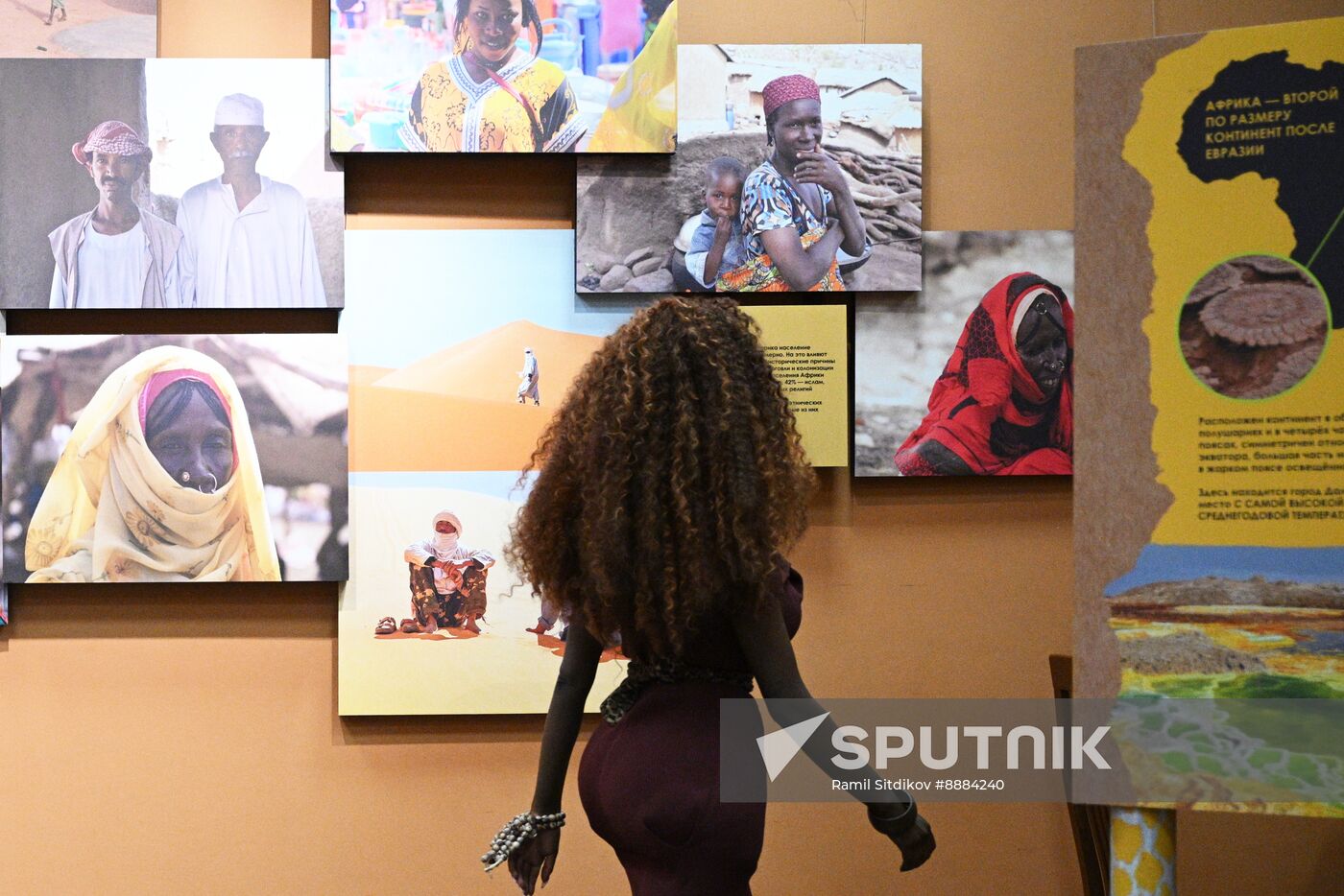 Russia African Continent Exhibition