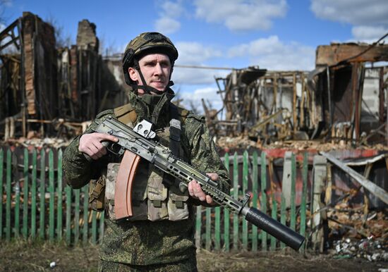 Russia Ukraine Kursk Attack Assault Brigade