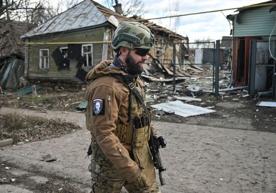 Russia Ukraine Kursk Attack Assault Brigade