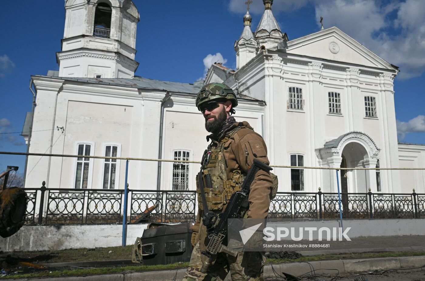 Russia Ukraine Kursk Attack Assault Brigade