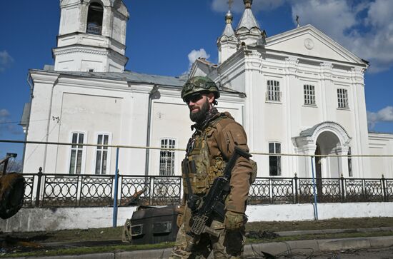 Russia Ukraine Kursk Attack Assault Brigade