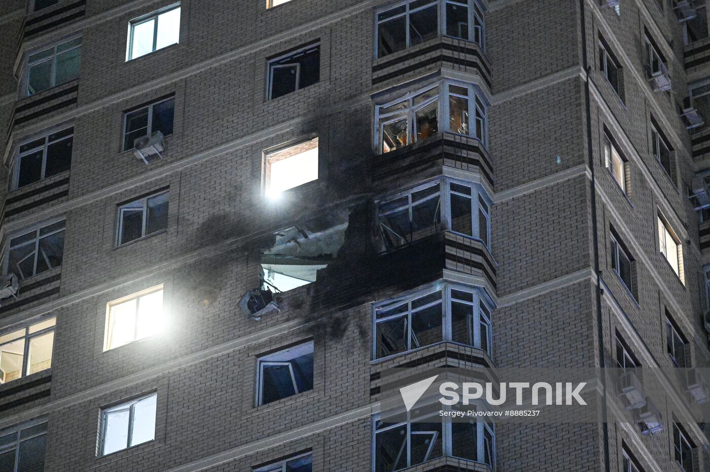 Russia Ukraine Drone Attack