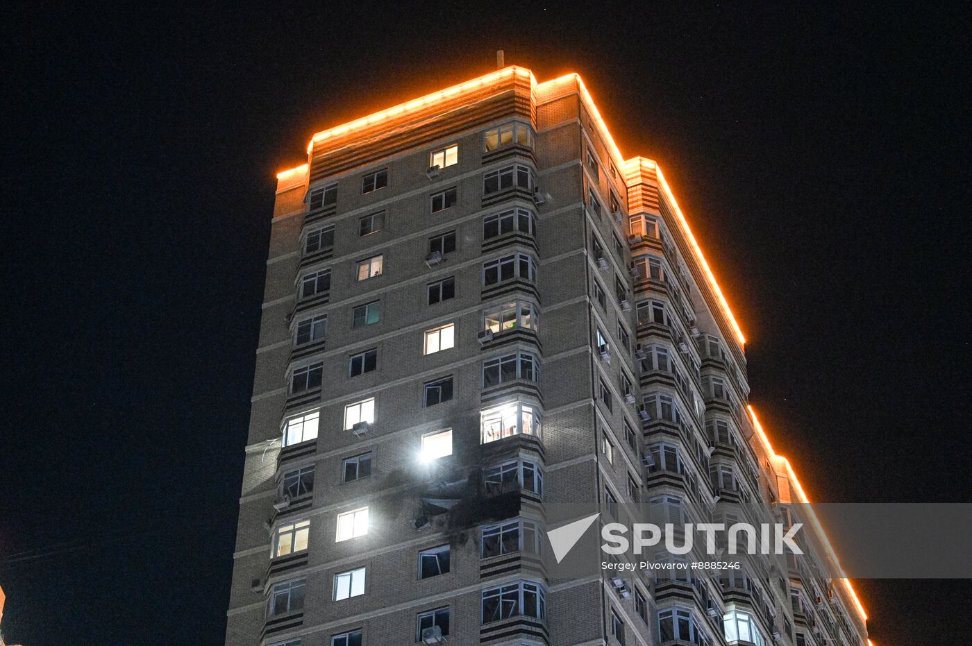 Russia Ukraine Drone Attack