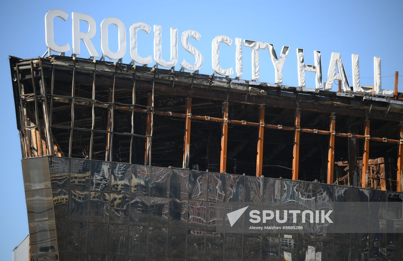 Russia Concert Hall Terrorist Attack Memorial