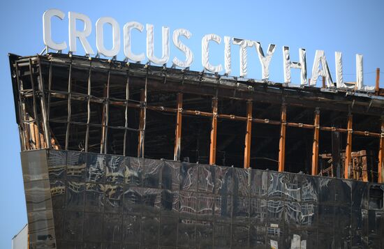 Russia Concert Hall Terrorist Attack Memorial