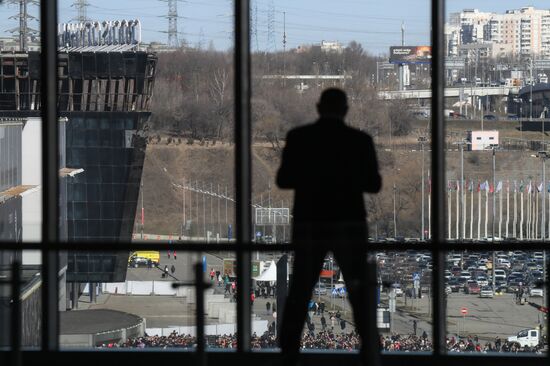 Russia Concert Hall Terrorist Attack Memorial