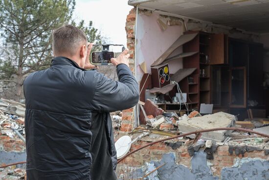 Russia Zaporozhye Region Foreign Journalists