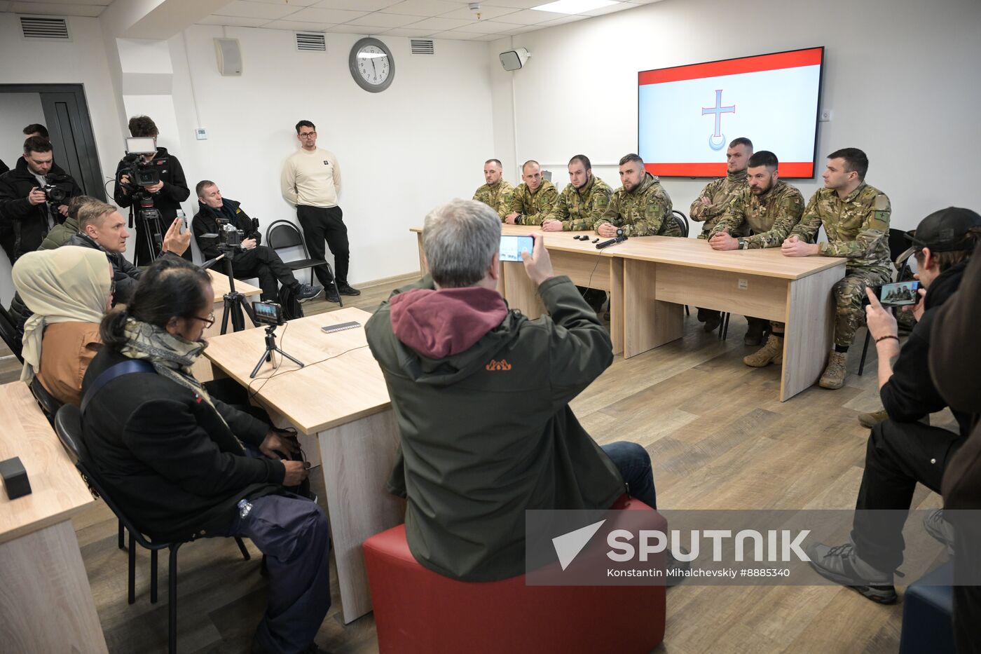 Russia Zaporozhye Region Foreign Journalists