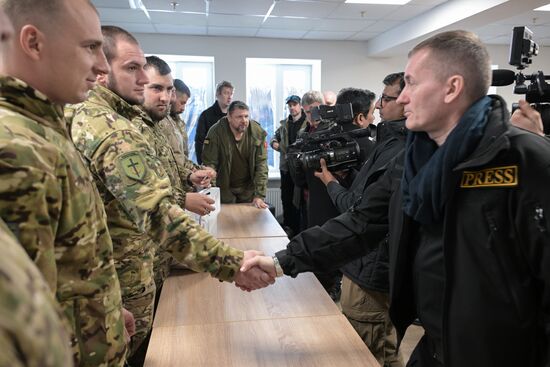 Russia Zaporozhye Region Foreign Journalists