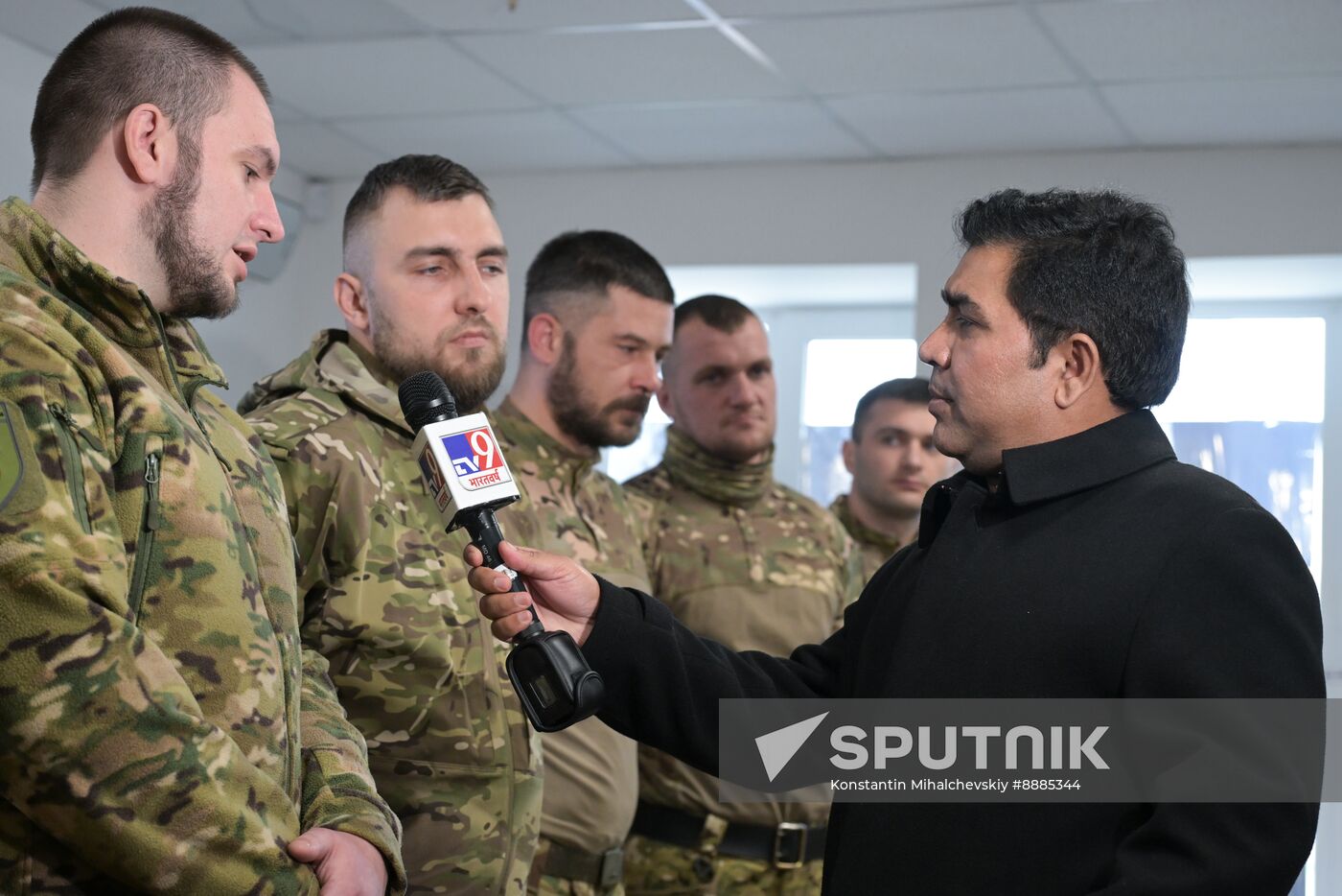 Russia Zaporozhye Region Foreign Journalists