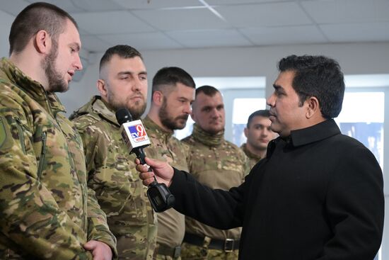 Russia Zaporozhye Region Foreign Journalists