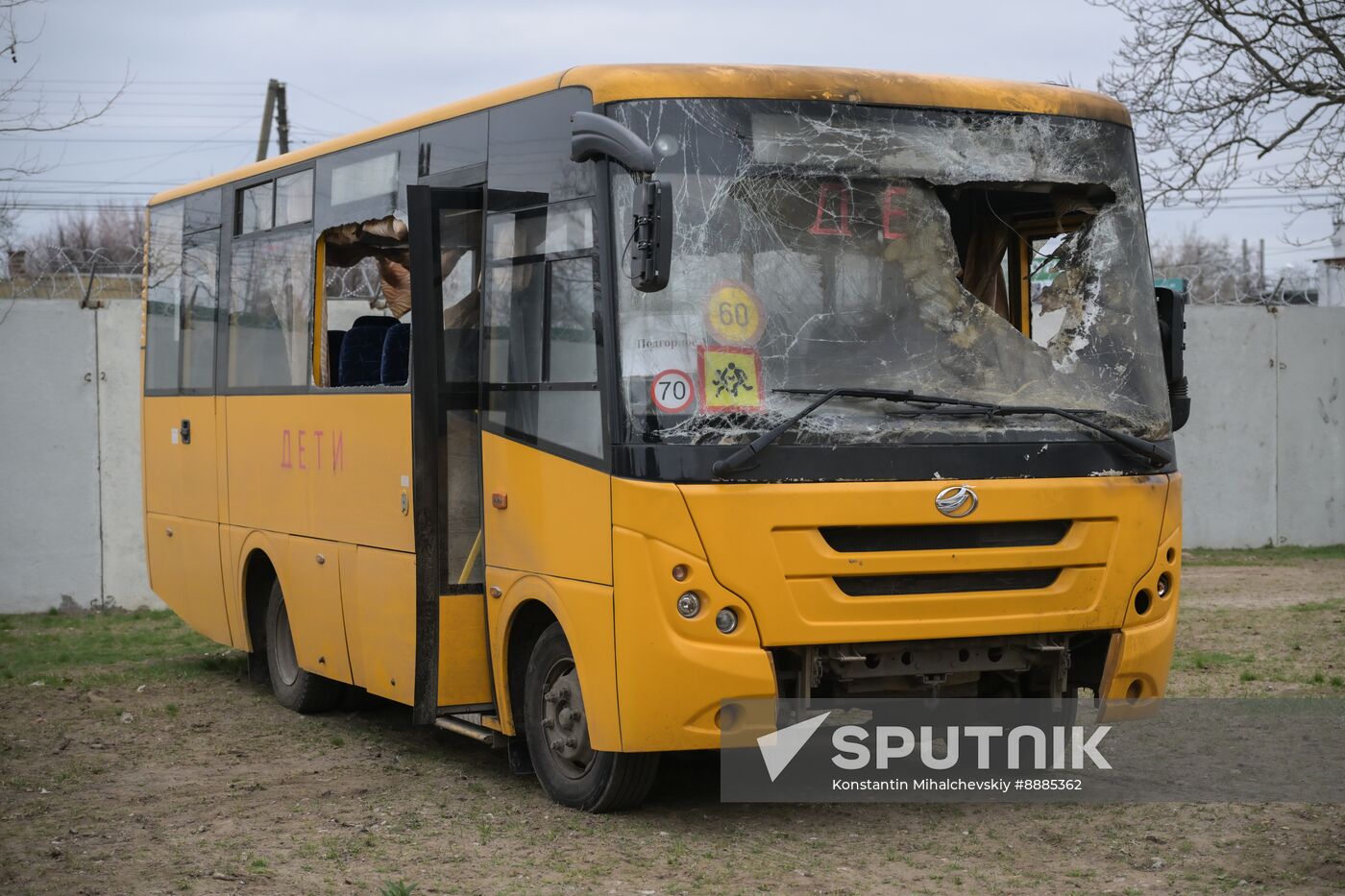 Russia Zaporozhye Region Foreign Journalists
