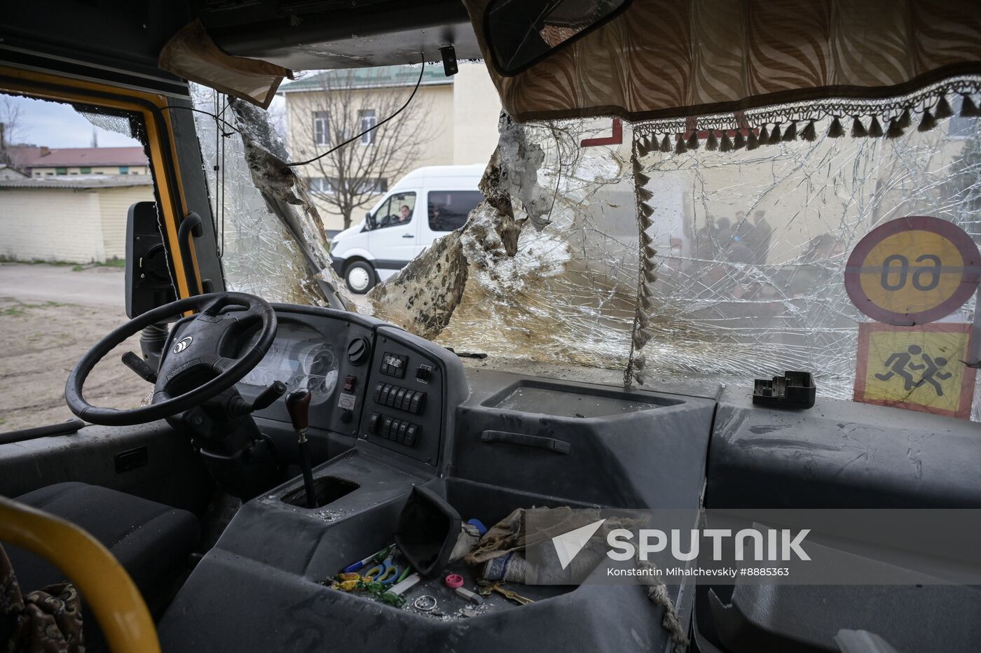 Russia Zaporozhye Region Foreign Journalists