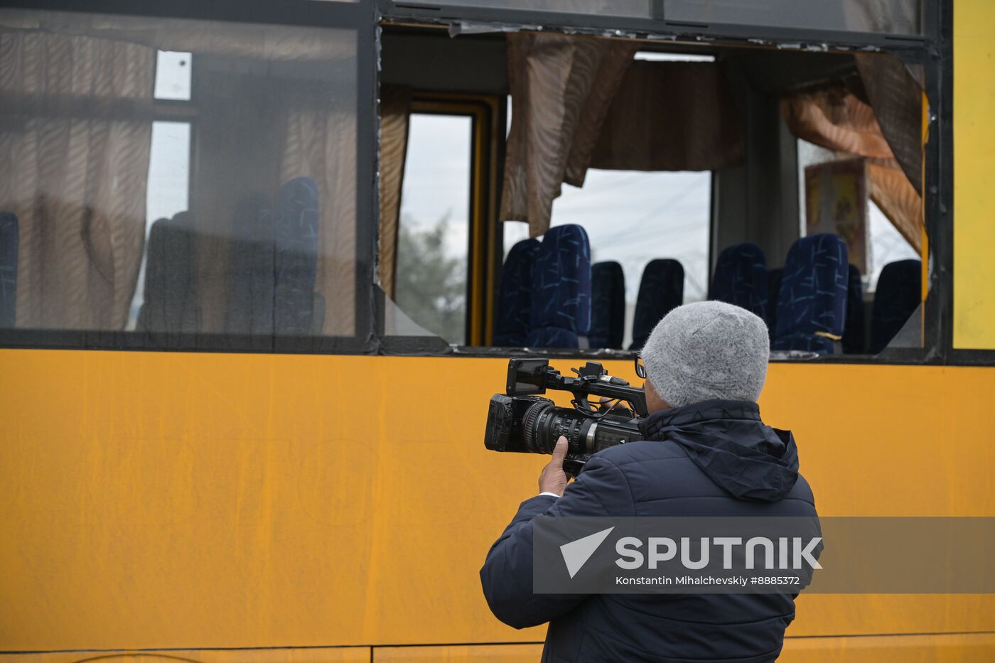 Russia Zaporozhye Region Foreign Journalists