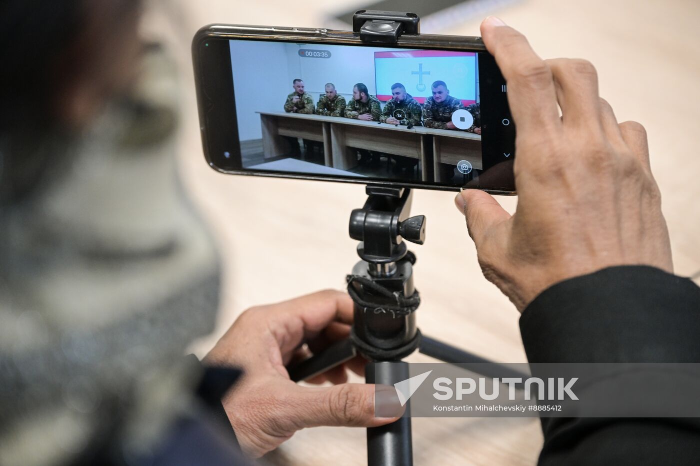 Russia Zaporozhye Region Foreign Journalists