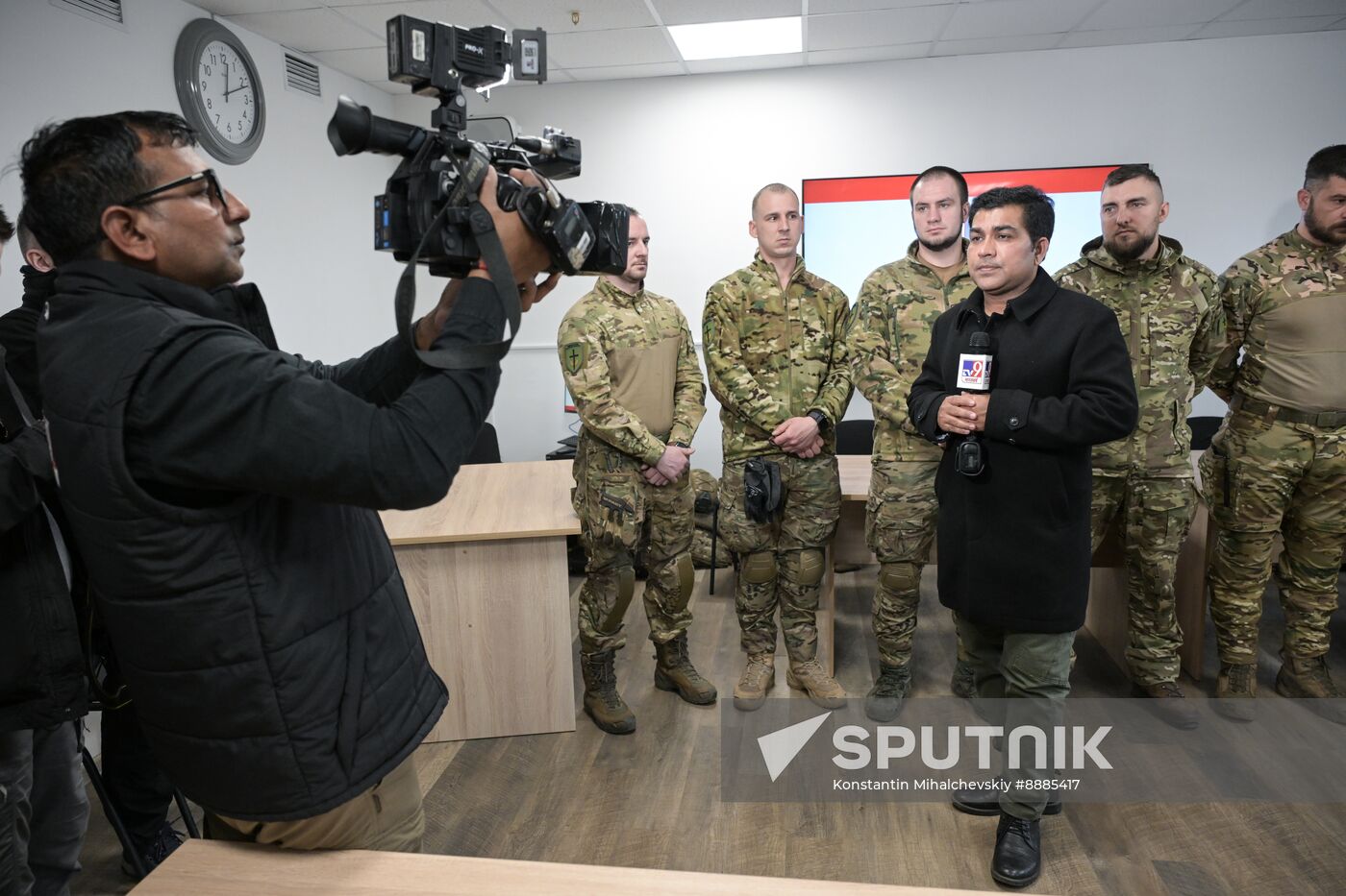 Russia Zaporozhye Region Foreign Journalists