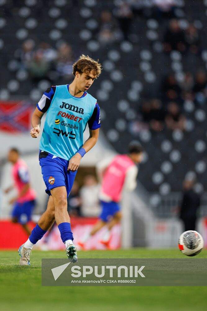 Serbia Soccer Friendly Partizan - CSKA