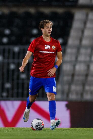 Serbia Soccer Friendly Partizan - CSKA