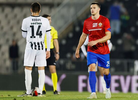 Serbia Soccer Friendly Partizan - CSKA
