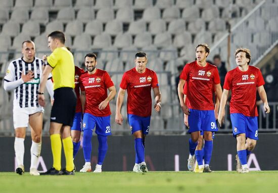 Serbia Soccer Friendly Partizan - CSKA