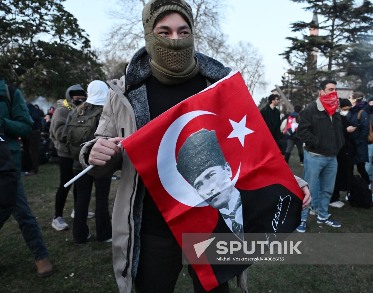 Turkey Opposition Arrest Protests