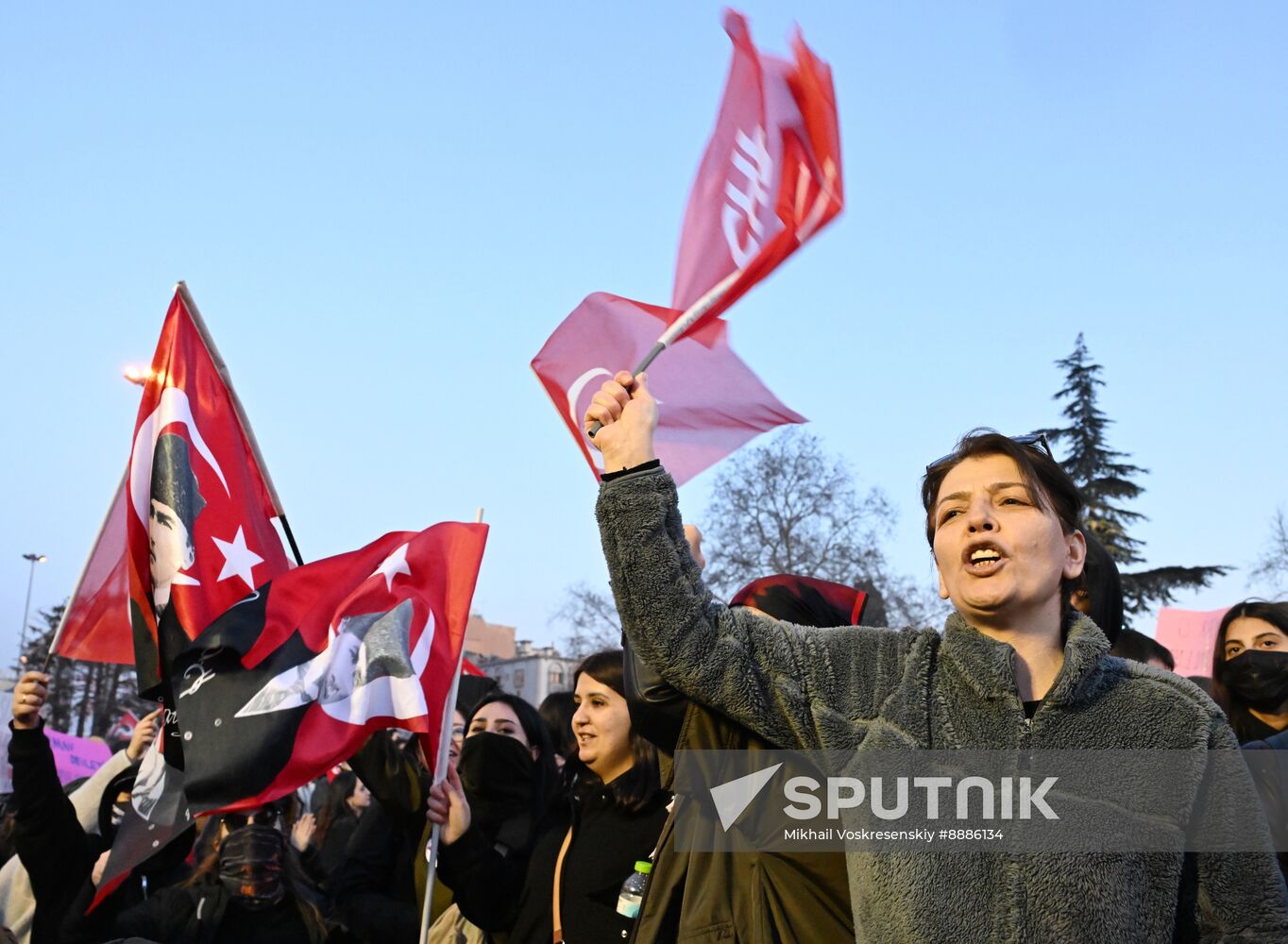 Turkey Opposition Arrest Protests