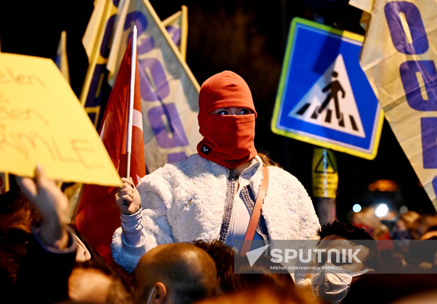 Turkey Opposition Arrest Protests