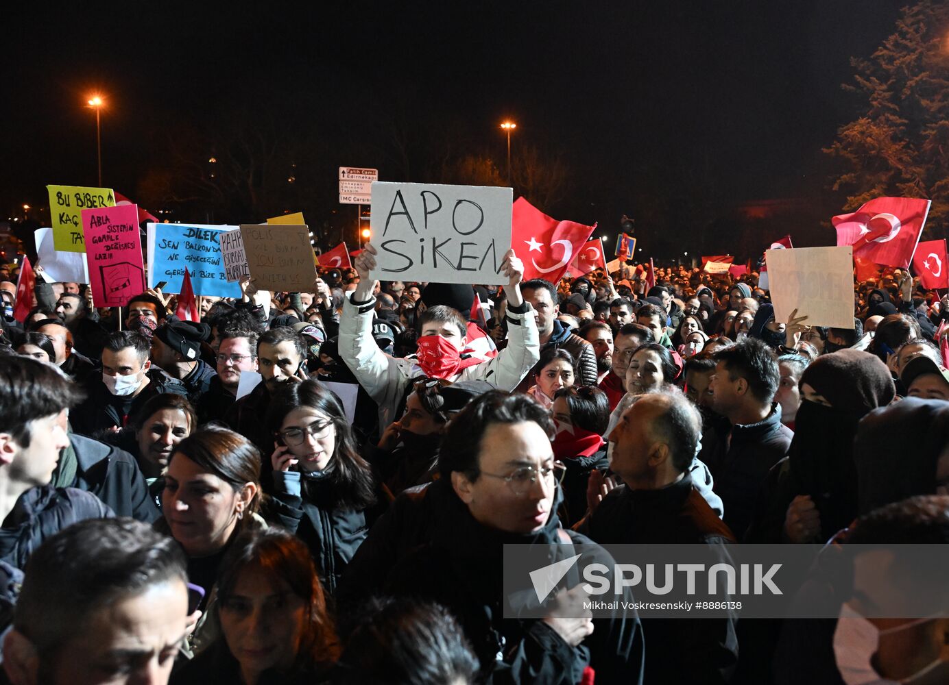 Turkey Opposition Arrest Protests