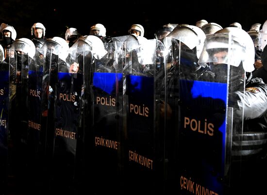 Turkey Opposition Arrest Protests