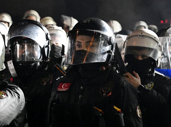 Turkey Opposition Arrest Protests