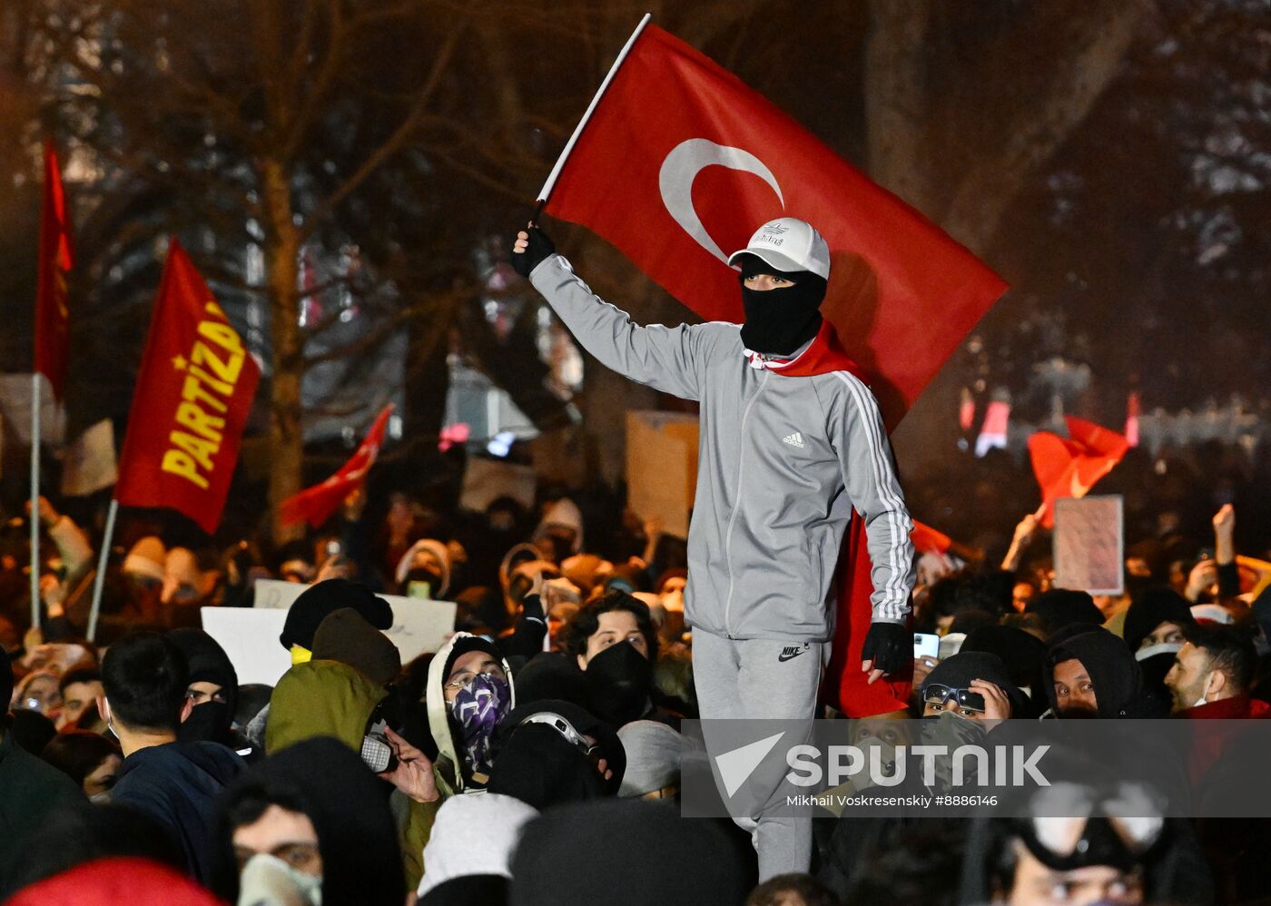 Turkey Opposition Arrest Protests
