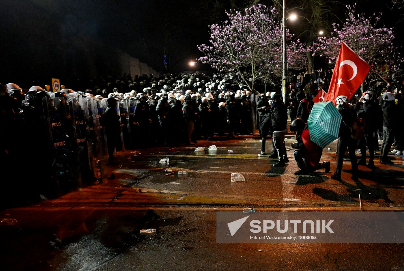 Turkey Opposition Arrest Protests