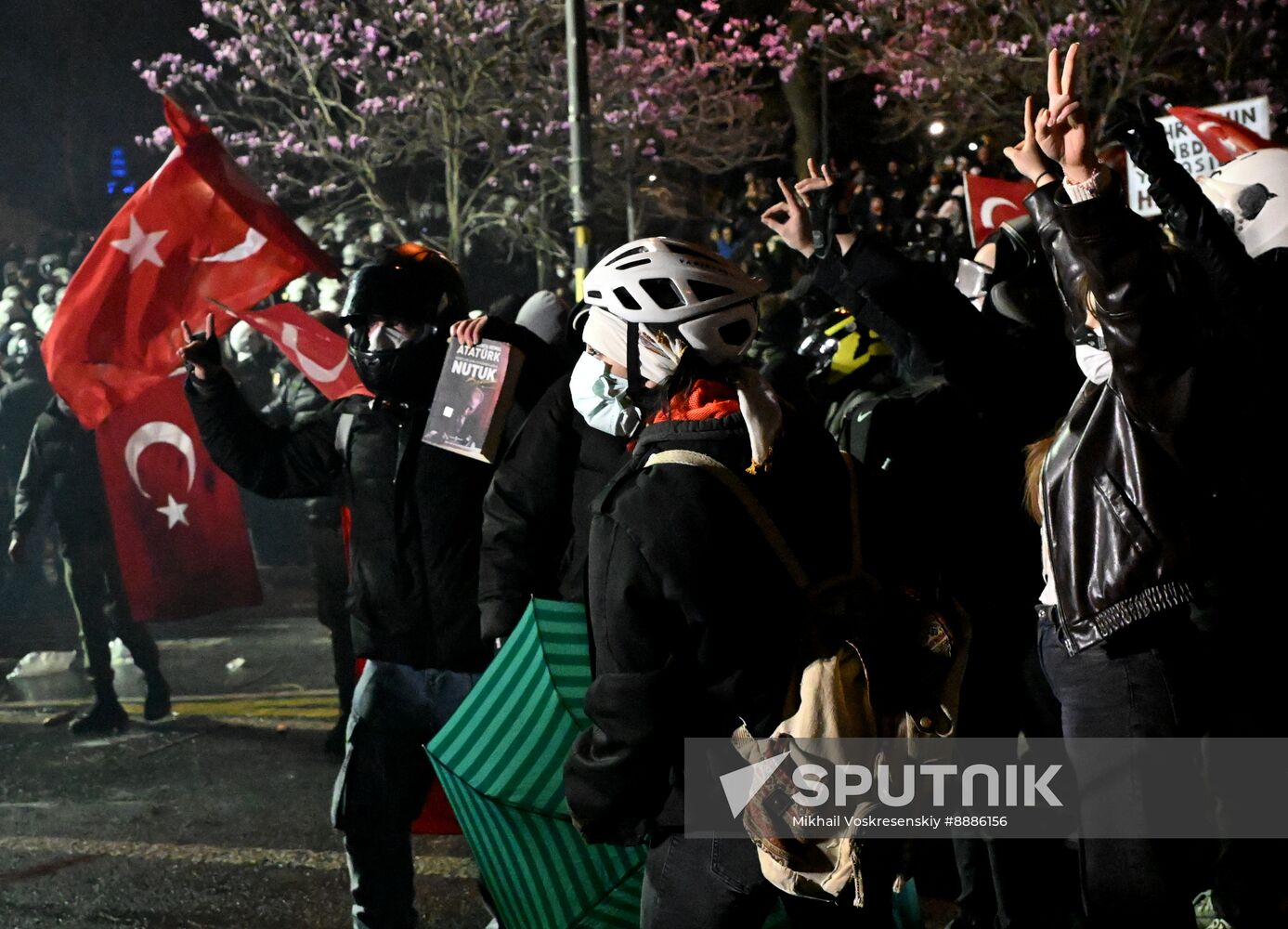 Turkey Opposition Arrest Protests