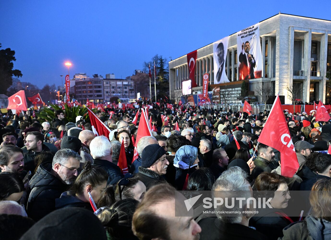 Turkey Opposition Arrest Protests