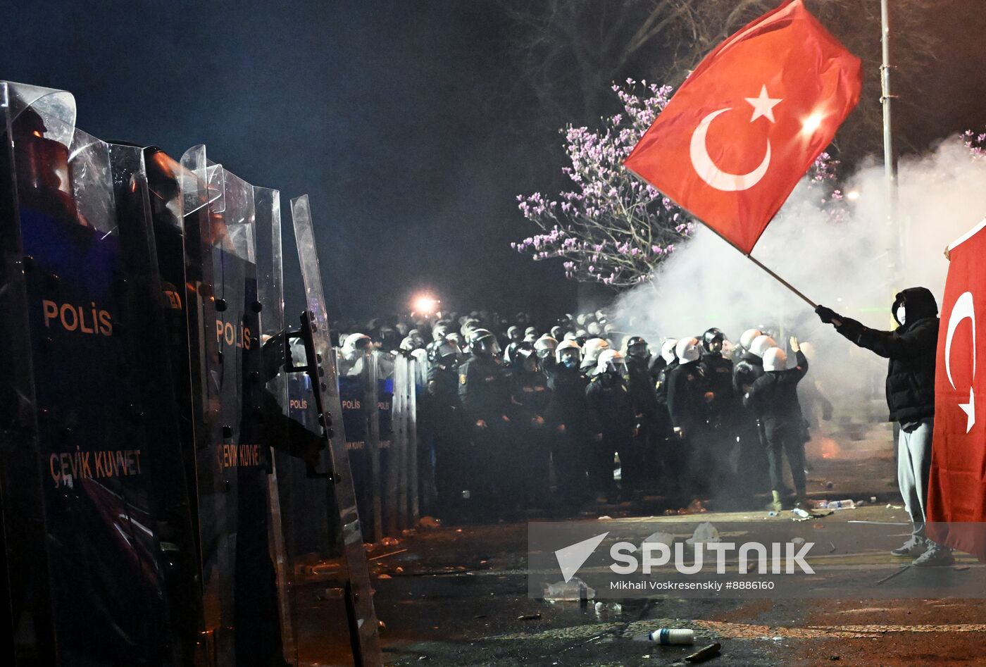 Turkey Opposition Arrest Protests