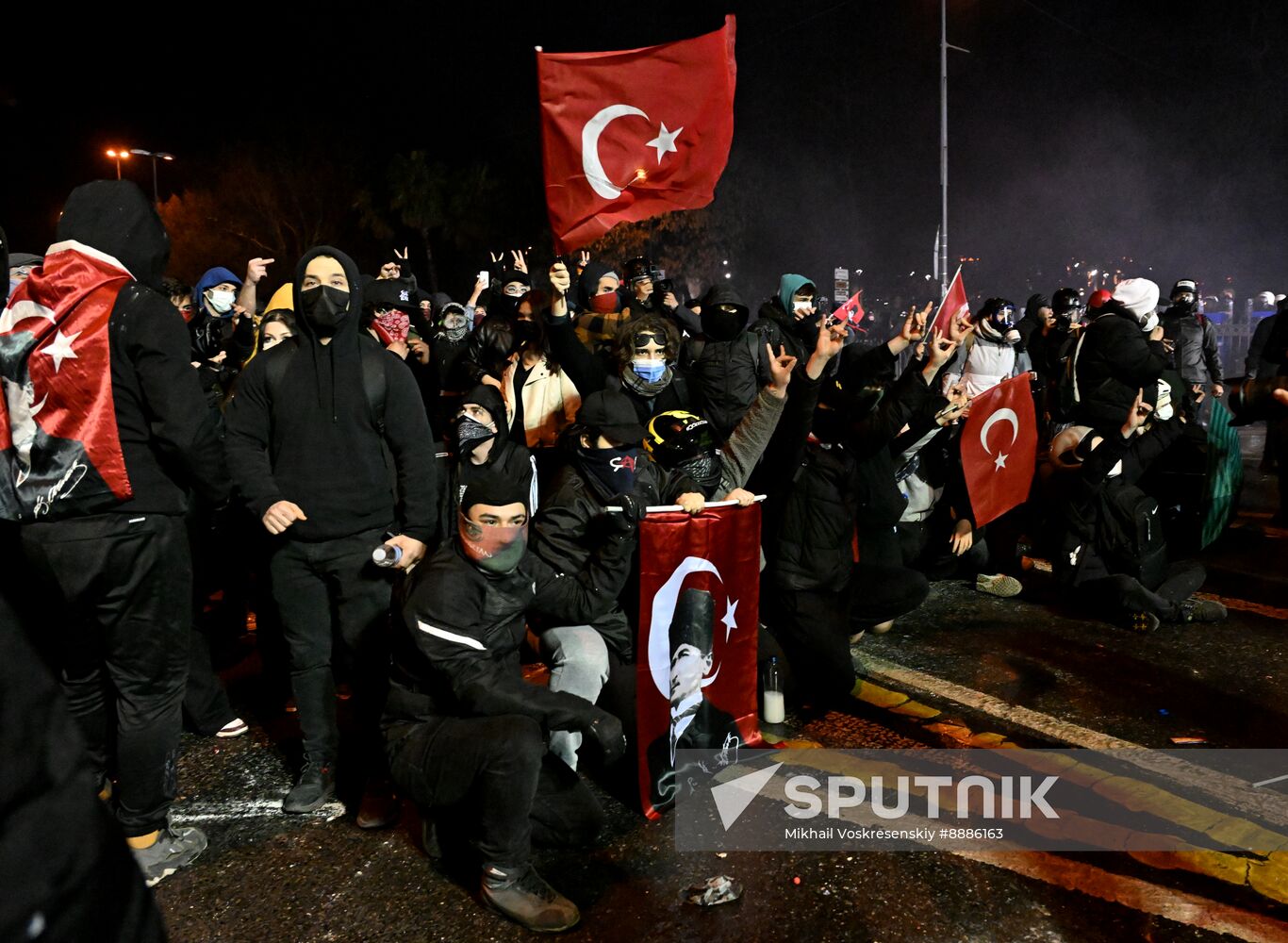 Turkey Opposition Arrest Protests