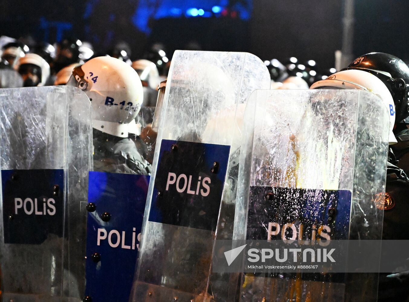 Turkey Opposition Arrest Protests