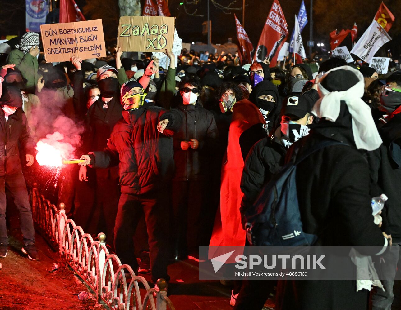 Turkey Opposition Arrest Protests