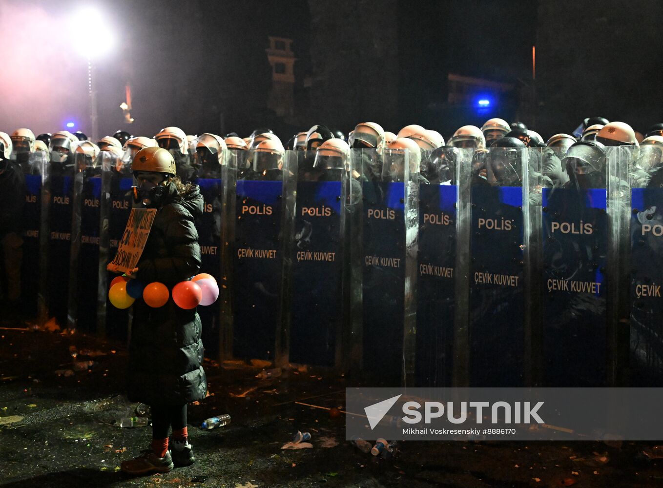 Turkey Opposition Arrest Protests