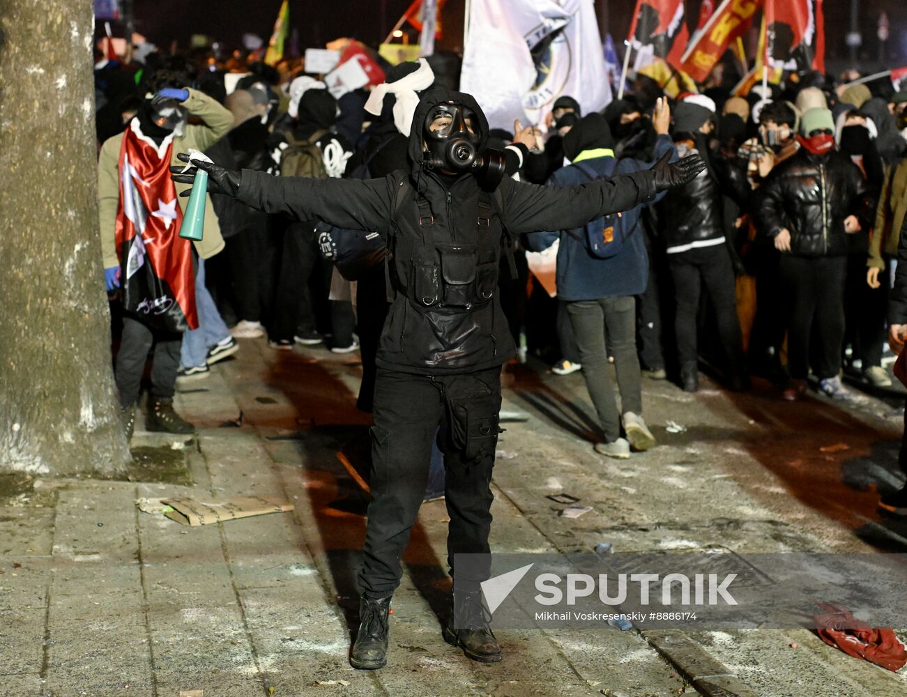 Turkey Opposition Arrest Protests