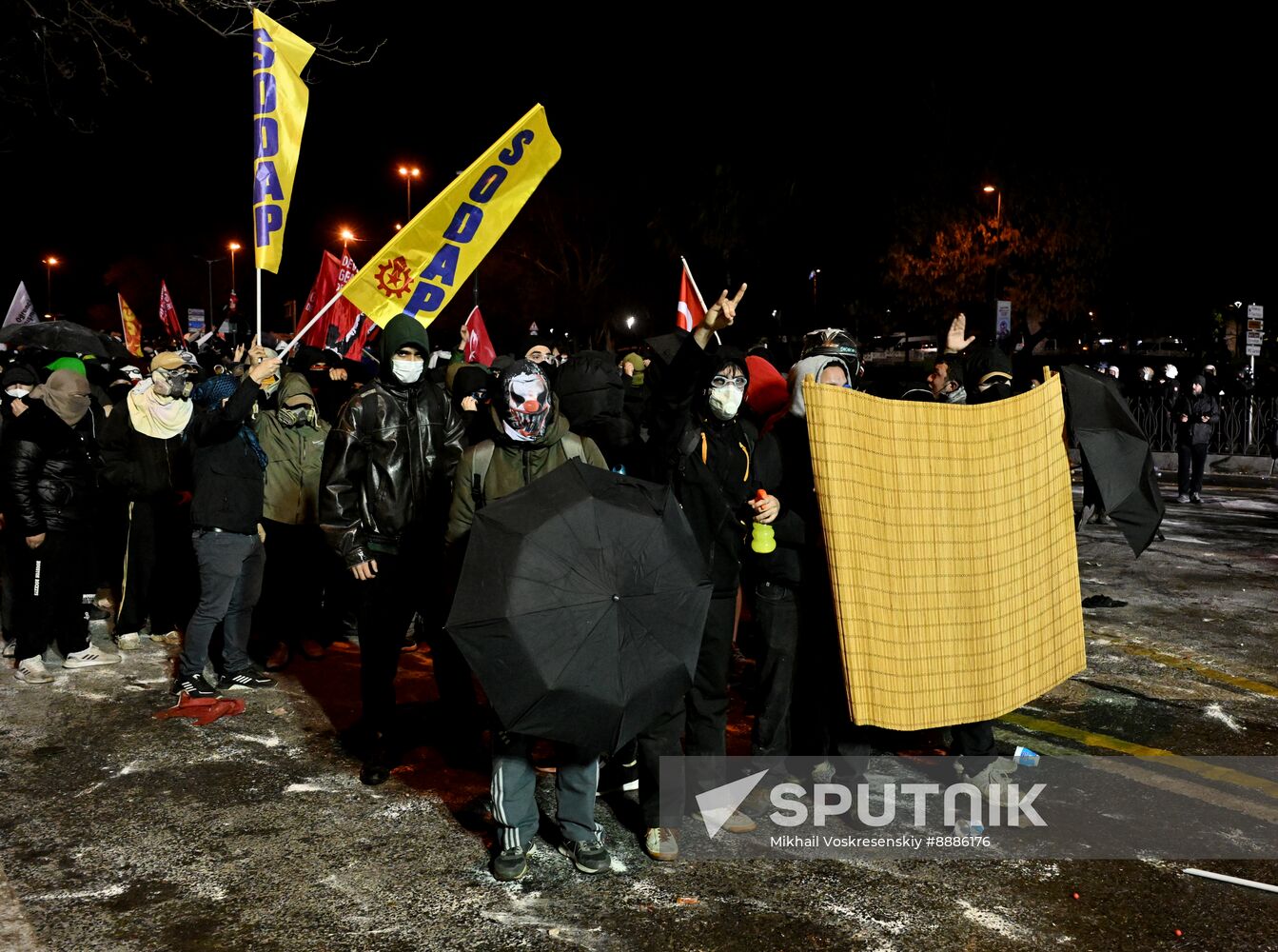 Turkey Opposition Arrest Protests