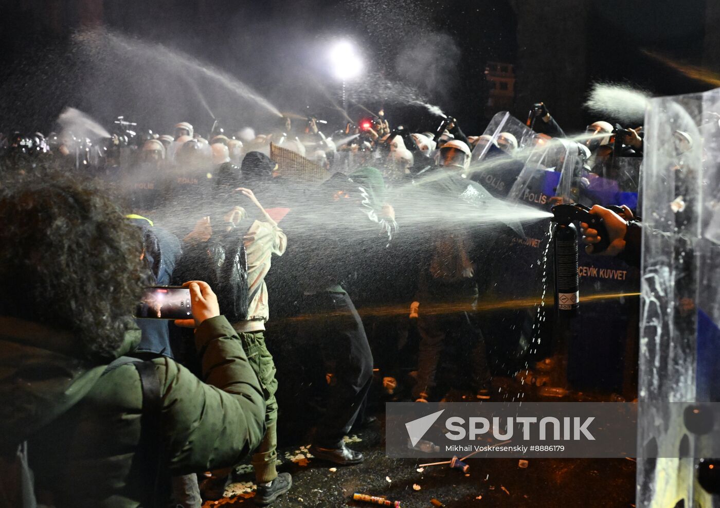 Turkey Opposition Arrest Protests