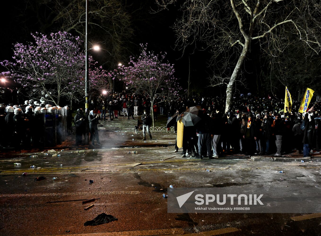 Turkey Opposition Arrest Protests