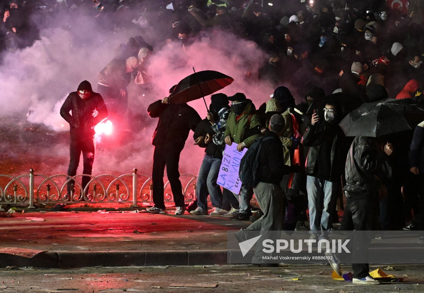 Turkey Opposition Arrest Protests