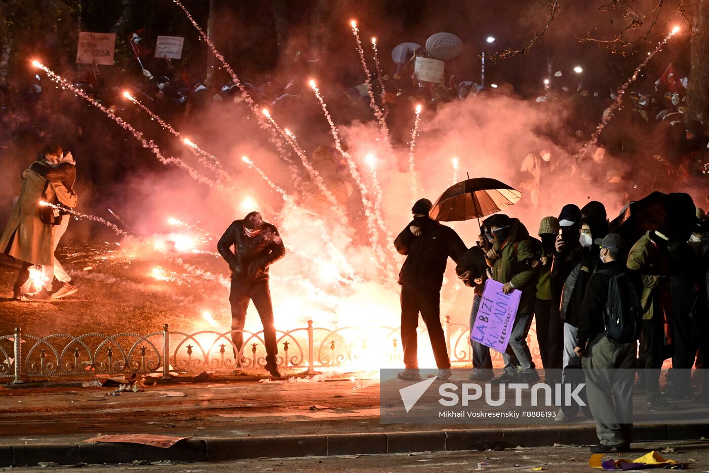 Turkey Opposition Arrest Protests