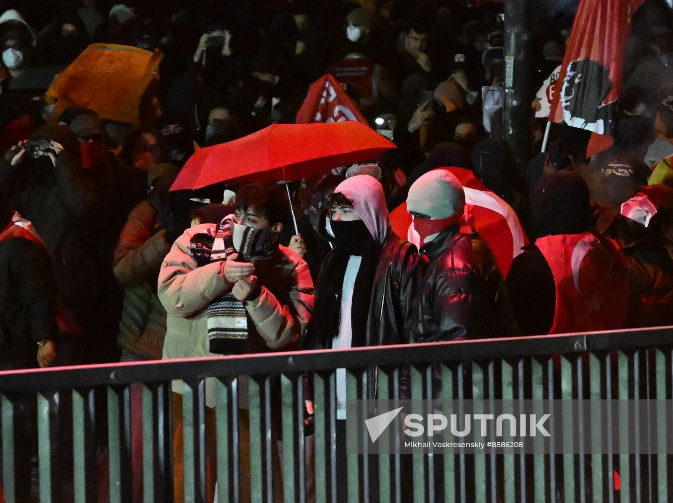 Turkey Opposition Arrest Protests