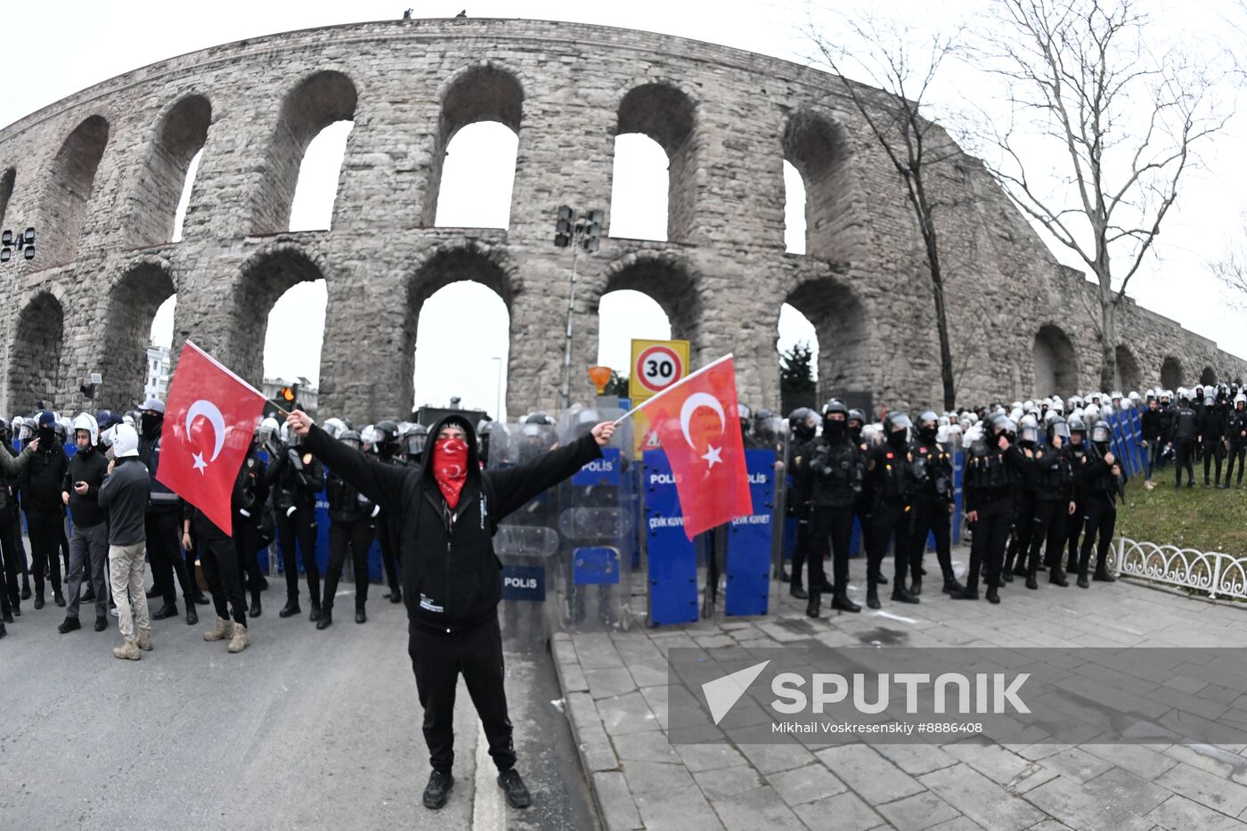Turkey Opposition Arrest Protests