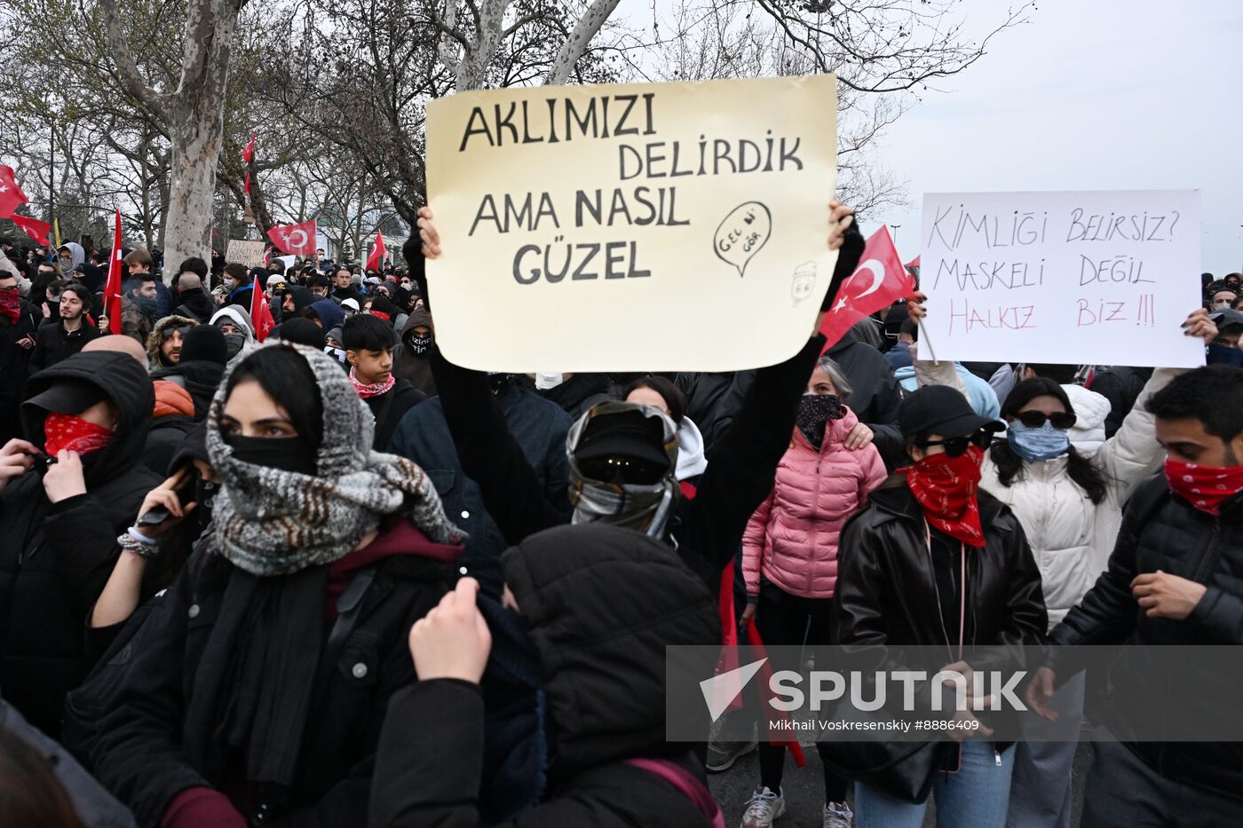 Turkey Opposition Arrest Protests